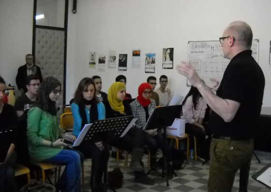 Master Class de Joël Suhubiette à Beyrouth (Liban) 2014
