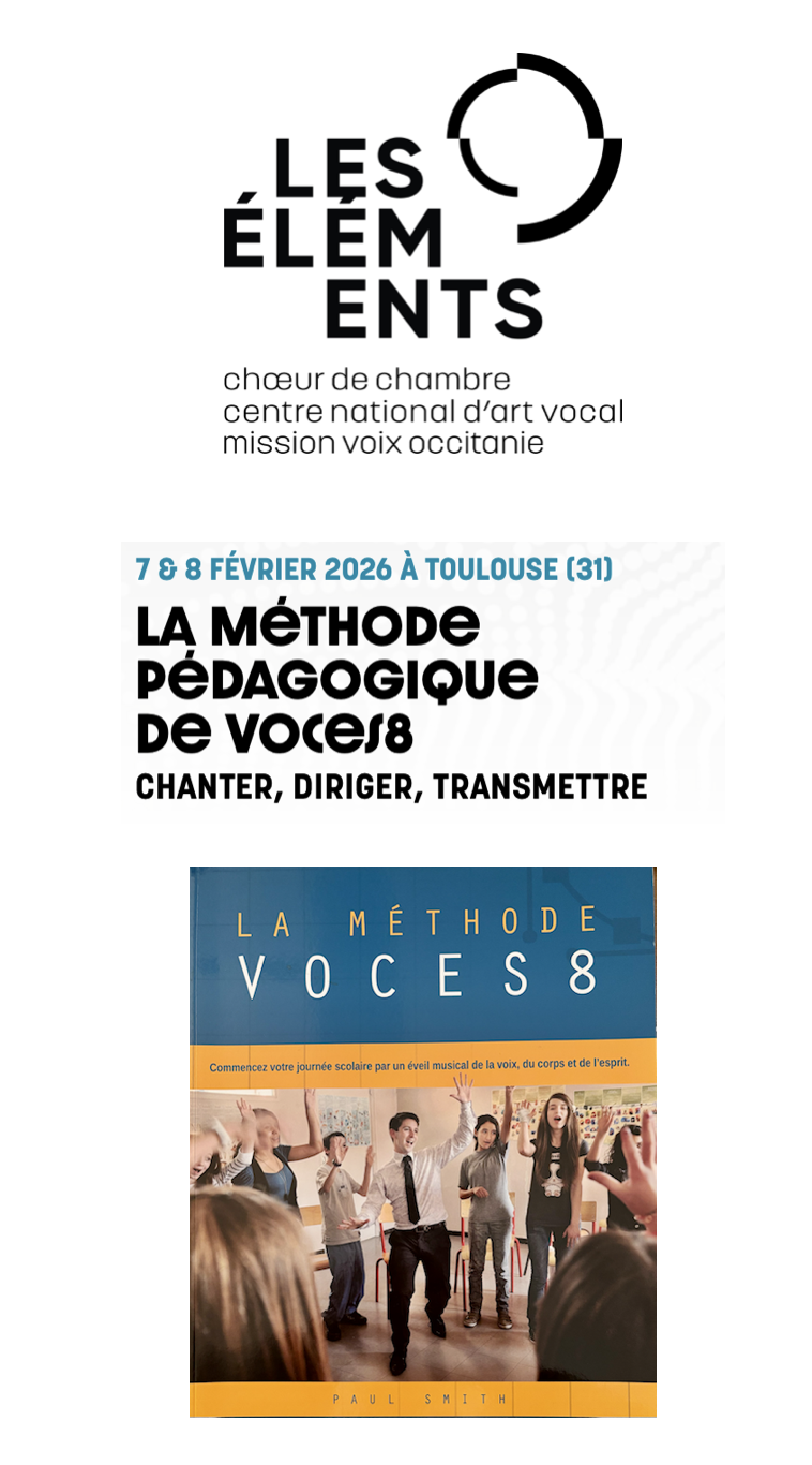 Afficher la vidéo Interview de Paul Smith, la méthode pédagogique Voces8